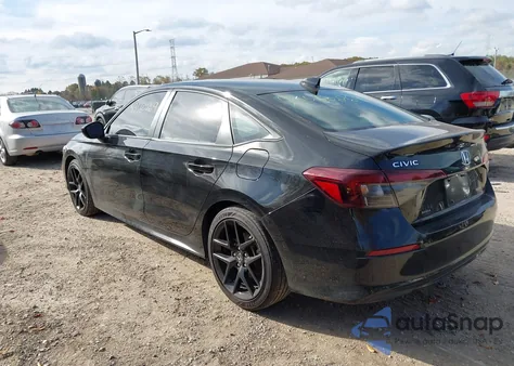 2025 Honda Civic Hybrid Sport/Sport Touring z USA, uszkodzony, nr VIN 2HGFE4F89SH311085